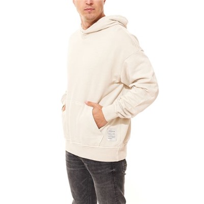 JACK & JONES Originals Wash Sweat Hood Мужская толстовка с капюшоном Пуловер 12222708 Серый или Бежевый