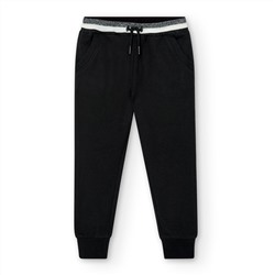 Pantalón jogger - algodón - negro