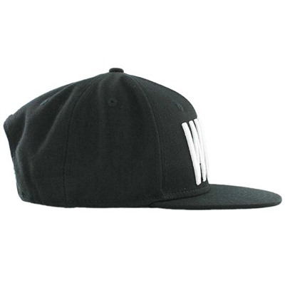 Kreem Poetry Snapback Cap крутая бейсболка с вышивкой слов 2800-1020/9058 черный