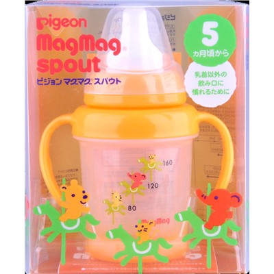 PIGEON Чашка -поильник MAGMAG c 5 мес полипропилен 200мл