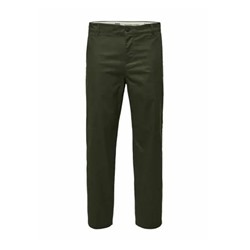 Selected Homme - SLHLOOSE SALFORD FLEX PANTS - Chino - темно-зеленый