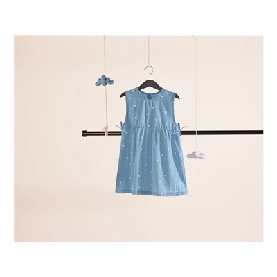 lupilu® Kleinkinder Mädchen Kleid mit Blümchen-Print