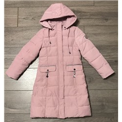 М.1839 Пальто Moncler розовое (140,146,152,158,164)