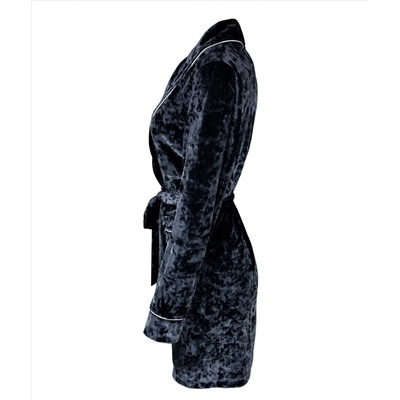 Женский бархатный халат K-5 темно-серый, OPIUM (Италия)