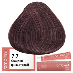Крем-краска для волос AMBIENT 7.7, Tefia