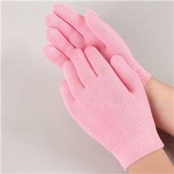 Гелевые перчатки увлажняющие ONE SIZE цвет роз  пакет