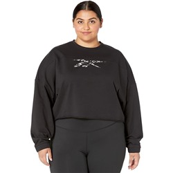 r*eebok Plus Size Modern Safari Crew Neck Sweatshirt