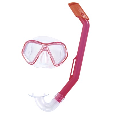 Набор для плавания Lil' Glider: маска, трубка, от 3 лет, цвет МИКС, 24023 Bestway
