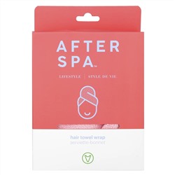 AfterSpa, полотенце для волос, розовое, 1 шт.