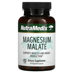 NutraMedix, Малат магния, 120 растительных капсул
