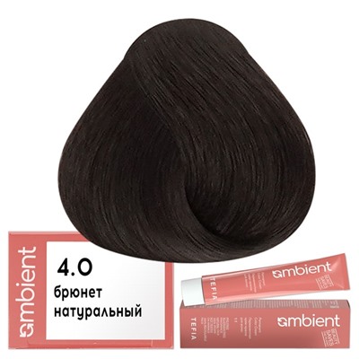 Крем-краска для волос AMBIENT 4.0, Tefia