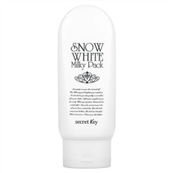 Secret Key, Snow White Milky Pack, отбеливающая маска, 200 г (7,05 унции)