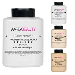 Пудра для закрепления макияжа WardaBeauty Luxury Powder Banana, 85гр (ряд 3шт)