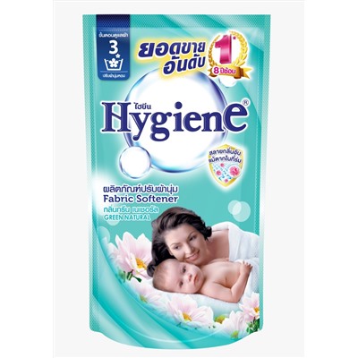 Кондиционер д/белья Парфюмированный "Зелень Природы" HYGIENE, 580 мл