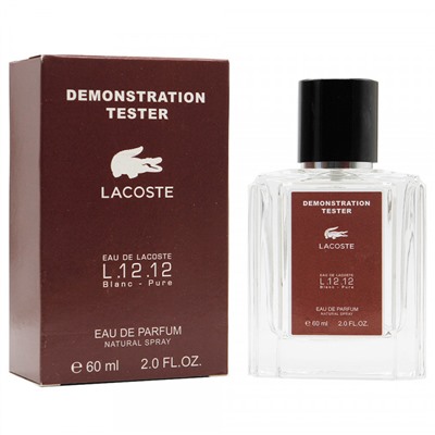 Тестер Lacoste L.12.12 Blanc For Men edt 60 ml (экстра-стойкий)