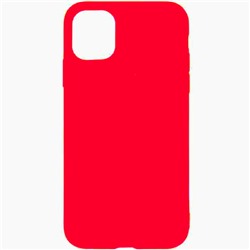 Силиконовый чехол для iPhone 12pro (Оранжевый неон)