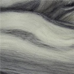 Шерсть для валяния ПЕХОРКА тонкая шерсть (100%меринос.шерсть) 50г цв.096 серый меланж