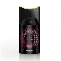 Парфюмированный дезодорант женский Prive Parfums Black Option 250мл