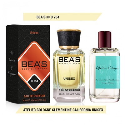 Парфюм Beas 50 ml U 754 Atelier Cologne Clementine California unisex