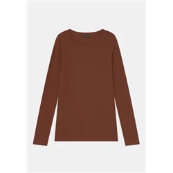 Bruuns Bazaar - BINNE - рубашка с длинными рукавами - коричневый