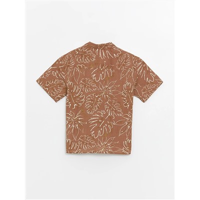 Рубашка с короткими рукавами и рисунком LC Waikiki для мальчика