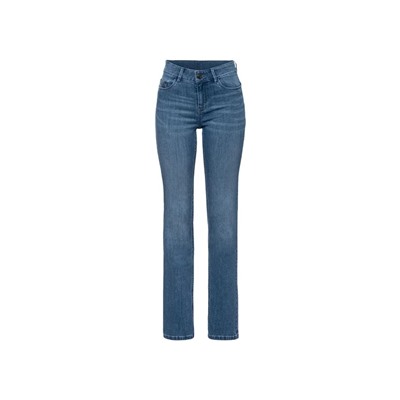 esmara Damen Jeans, Straight Fit, mit hohem Baumwollanteil