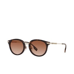 Burberry Women's Brown Round Sunglasses, Burberry