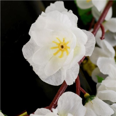 Цветы искусственные "Сакура нежность" 65 см d-4 см, белый