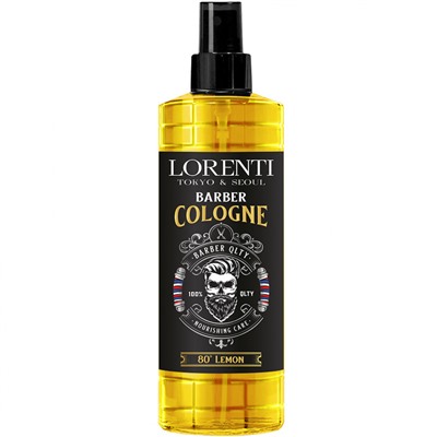 LORENTI СПРЕЙ после бритья LEMON, Baccarat oud 400 мл