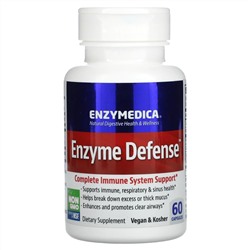 Enzymedica, Enzyme Defense, 60 капсул