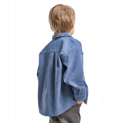 Рубашка (98-122см) UD 8000-1(2) серо-синий