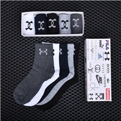 Подарочный набор мужских носков Р*uma р-р 41-47 (5 пар) арт 3725