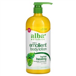 Alba Botanica, Очень смягчающий лосьон для тела, лечебные травы, 907 г (32 унции)