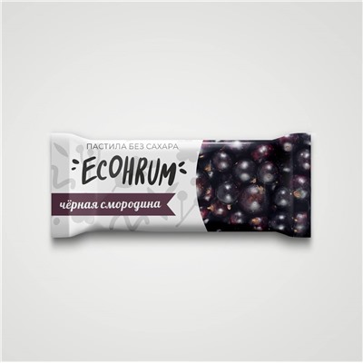 Ecohrum Пастила из Черной смородины 20г