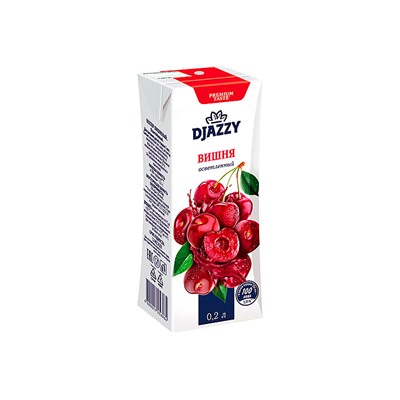 «Djazzy», нектар «Вишня», 0.2л