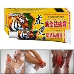 Тигровый бальзам для лечения растяжений, боли в мышцах и суставов Jingluoqutonggao 25гр