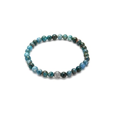 BLUE APATITE ELASTIC BRACELET