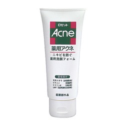 ROSETTE ACNE Пенка для лица для умывания против акне с витамином Е туба 130гр