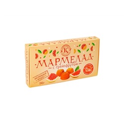 Мармелад желейно-фруктовый "С грейпфрутом" 190 гр.
