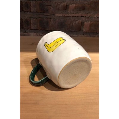 Чашка 400 мл керамическая термостойкая кружка глазурованная чашка с рисунком "Летняя сказка" Nothing Shop #302856