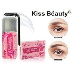 Воск для укладки бровей Kiss Beauty 3D Eyebrow Styling Soap Rose 10гр