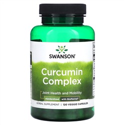 Swanson, Curcumin Complex, 120 растительных капсул