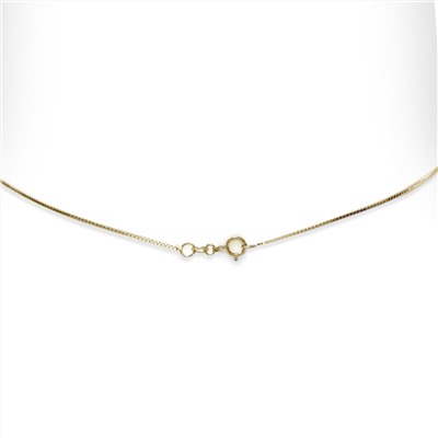 Collar - oro amarillo 9 kt - perla de agua dulce - Ø de la perla: 7 - 8mm