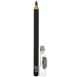 ЕЛФ Косметикс, Карандаш для подводки Satin Eyeliner Pencil, черный, 0,03 унции (0,85 г)