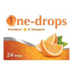 One Drops Portakal C Vitamini 24 Pastil