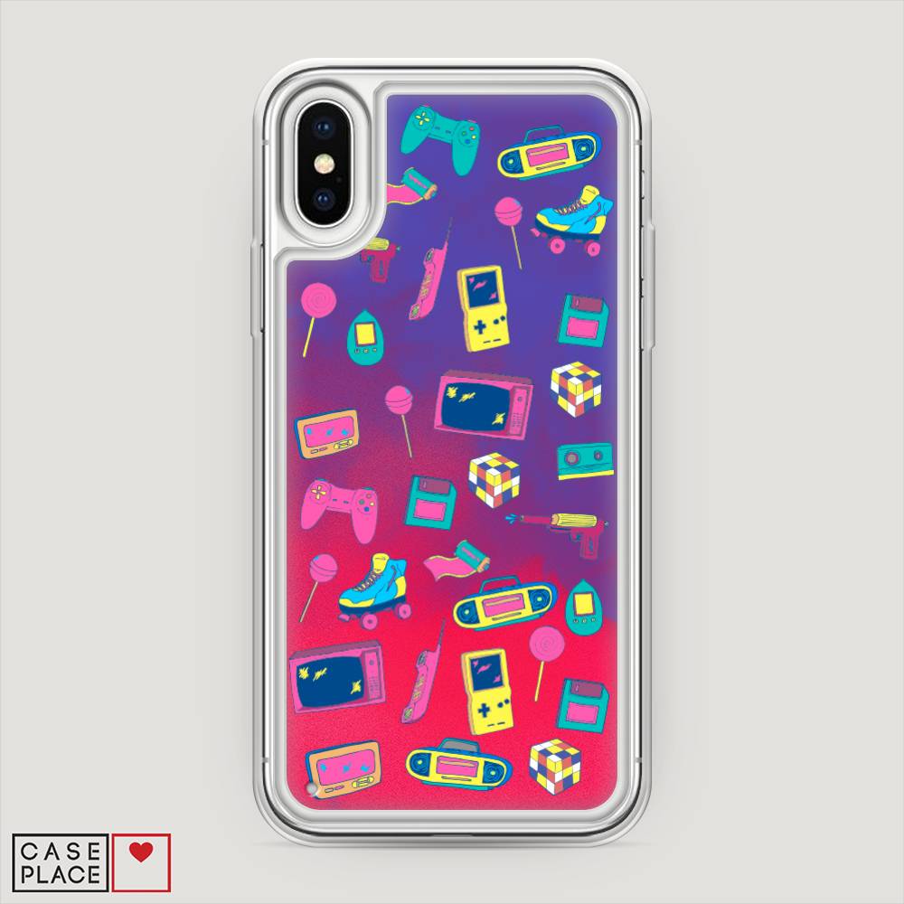 Жидкий неоновый чехол Pattern 90s на iPhone X (10) купить, отзывы, фото,  доставка - КАПУСТА │ Совместные покупки Краснодар, Краснодарский край,  Новоку