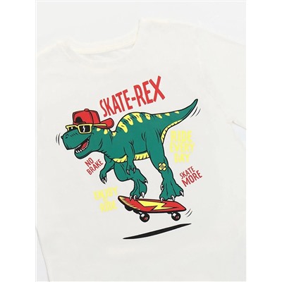 Denokids - Комплект брюк и футболки для мальчика Skate-Rex