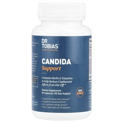 Dr. Tobias, Candida Support, 60 капсул