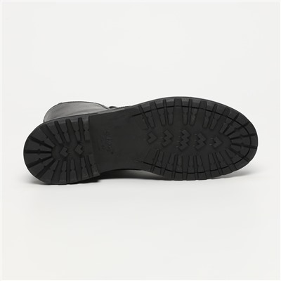 Botines D-Alabhama - cuero - negro - caña: 16 cm