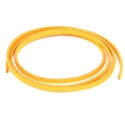 SHZ1058 Замшевый шнурок для амулета, цвет жёлто-оранжевый